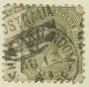 AlexStamps SOUTH AUSTRALIA #78 VF Used SON