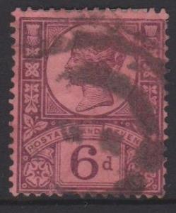 Great Britain QV Sc#119 Used