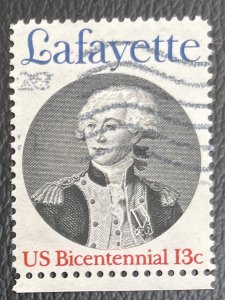 US #1716 Used - 13c Lafayette [US27.6.3]
