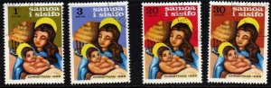 SAMOA SG315/8 1968 CHRISTMAS  USED