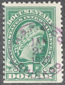 DYNAMITE Stamps: US REVENUE Scott #R240