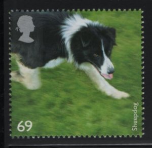 Great Britain 2008 MNH Sc 2543 69p Sheepdog