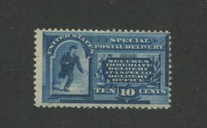 1885 US Special Deliver Stamp #E1 Mint Hinged Fine Original Gum 