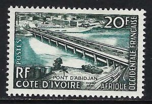 French West Africa 7 MOG BRIDGE A278