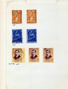 INDIA 1960s MH Used on Pages (60+Items) Top 357