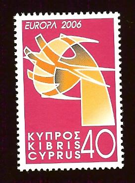 Cyprus 1053 30c Europa Cept 2006 MNH