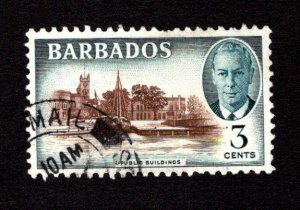 BARBADOS  SC# 218  FVF/U