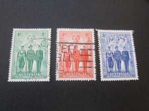 Australia 1940 Sc 184-86 FU 