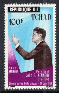 Chad C20 John F Kennedy MNH VF