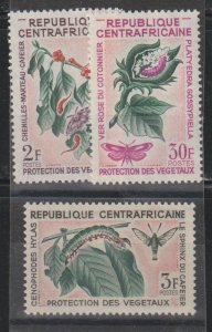 Central African Republic SC 53-5  Mint Never Hinged