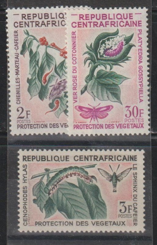 Central African Republic SC 53-5  Mint Never Hinged