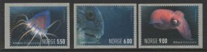 NORWAY SG1519/21 2004 MARINE LIFE SELF ADHESIVE MNH