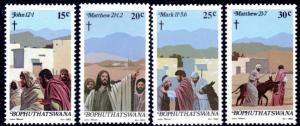 Bophuthatswana - 1982 Easter Set MNH** SG 88-91