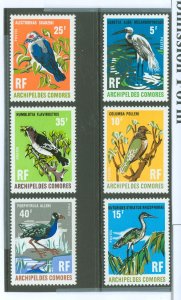 Comoro Islands (includes Grand Comoro) #90-95 Mint (NH)