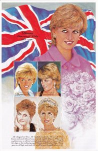 Dominica 2010 Lady Diana in memoriam MNH sheets