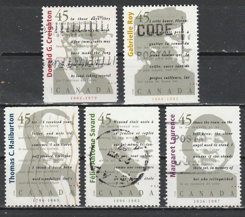 Canada   1622-26      (O)   1996   Complet