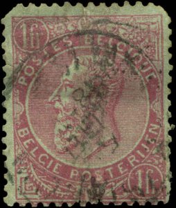 Belgium Scott #72 Used   Without Tab