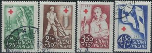 Finland B65-68 Used 1946 set (ak5689)