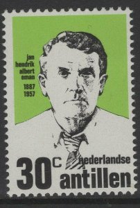 NETHERLANDS ANTILLES SG577 1973 16TH DEATH ANNIV OF JAN EMAN MNH