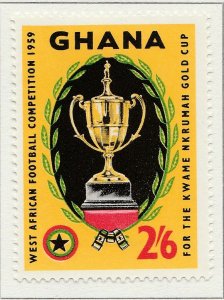 1959 GHANA 2s6d MH* Stamp A4P41F40163-