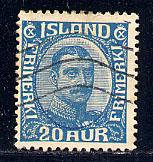 Iceland Scott # 118, used