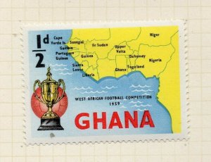 Ghana 1959 Early Issue Fine Mint Hinged 1/2d. NW-167635