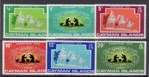 Cayman Islands 277-282 NH  CV$1.50