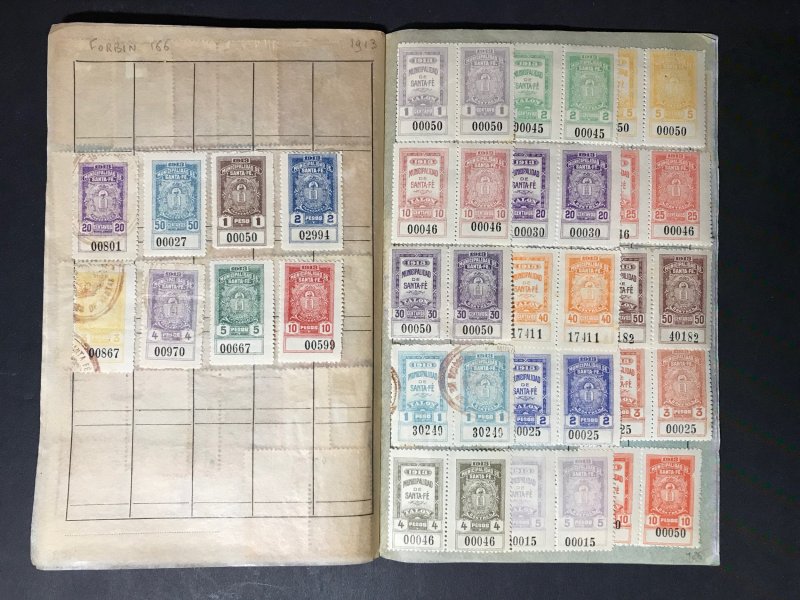 Argentina Revenue Stamps Mint/Used 1891-1932 (1600 Stamps)