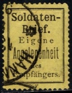 1940's Germany WW II Poster Stamp Soldier's Letter. Own Matter Is R...
