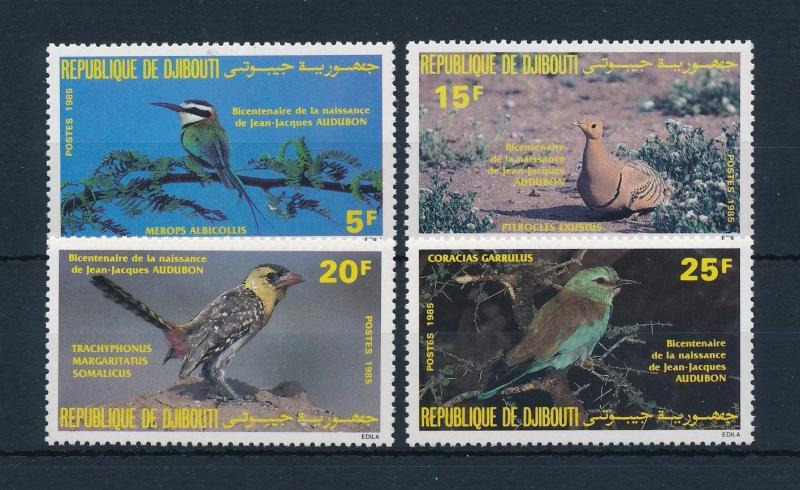 [52715] Djibouti 1985 Birds Vögel Oiseaux Ucelli  MNH