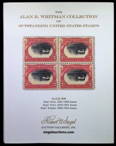 Siegel Sale 968-The Alan Whitman Collection of Outstanding United States Stamps