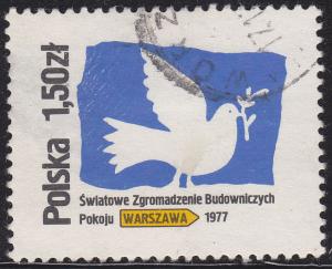 Poland 2213 Peace Dove 1.50zł 1977