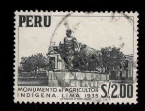 Peru Scott 478 Used 1960 Holland print