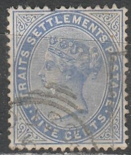 Malaisie   / Straits Settlements    45   (O)   1883