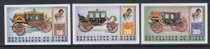 548-50 Niger Royal Wedding Imperf MNH