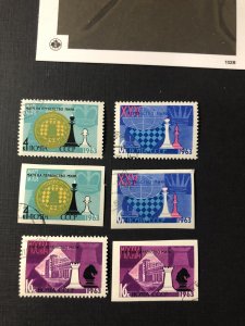 Russia 2742-2744 Used Perf and Imperf