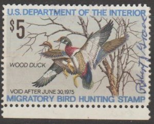 U.S. Scott #RW41 Duck Stamp - Used Single