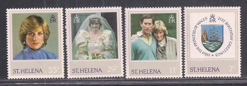 ST. HELENA  SC# 372-5  FVF/MOG