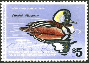 U.S. #RW45 USED crease