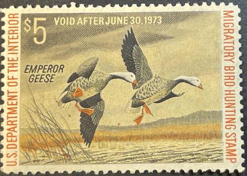 U.S.# RW39-MINT/NEVER HINGED**---FEDERAL DUCK STAMP-SINGLE---1972