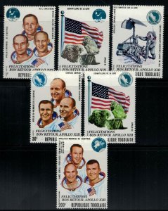 ZAYIX Fr Africa Togo 746-750, C136 MNH Space Safe Return Apollo 13 033122S05M