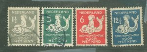 Netherlands #B37-B40  Single (Complete Set)