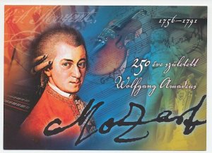 Postal stationery Hungary 2006 Wolfgang Amadeus Mozart - Composer