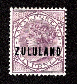 ZULULAND  SC# 13  F/MNG