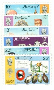 JERSEY 366-371 MNH BIN $2.00