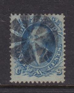 72 F-VF used neat cancel with nice color cv $ 600 ! see pic !
