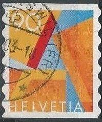 Switzerland 1102 (used) 90c letter A (2001)
