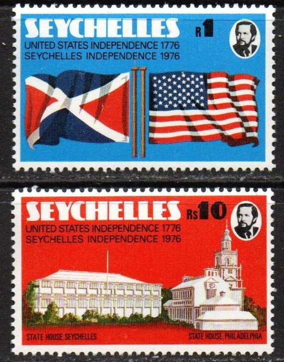 Seychelles Sc #351-352 Mint Hinged