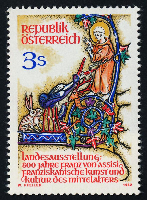 Austria 1209 MNH St Francis of Assisi