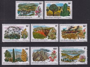 Rwanda 685-692 MNH VF